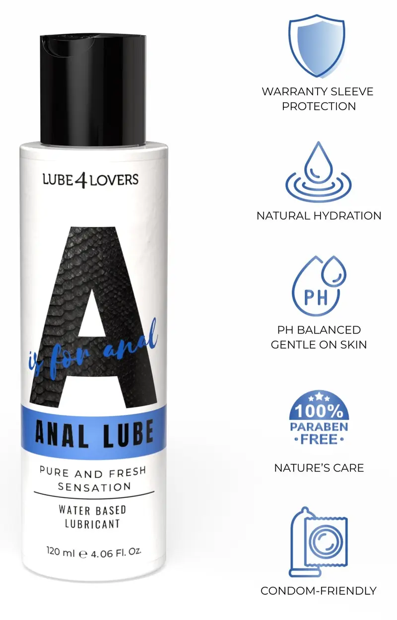 A is for Anal Lube 120ml