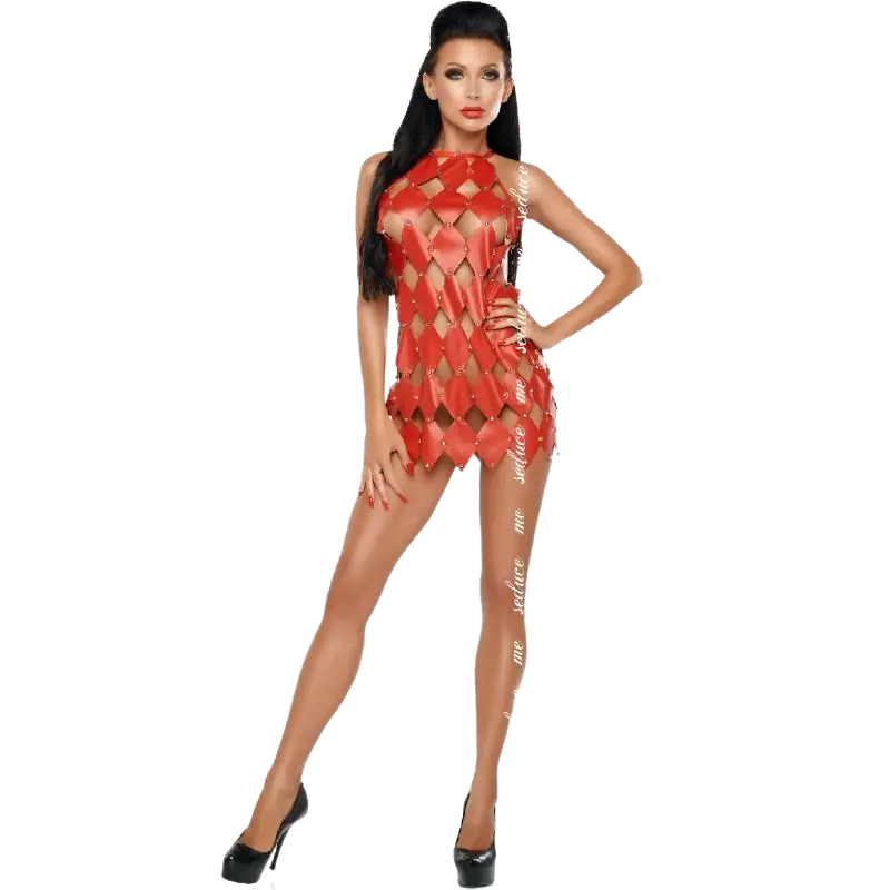 ABITO ME-SEDUCE GWEN COLLO ROSSO