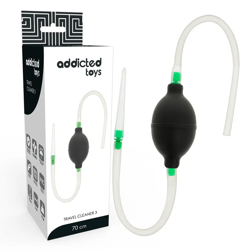 ADDICTED TOYS KIT ENEMA NERO