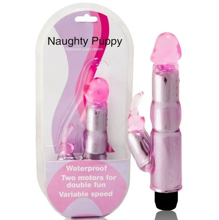 Adjustable Pink Vibrator with Clitoral Stimulator | Dual Motors | BAILE