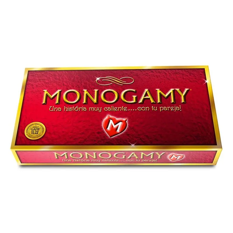 Adult couples board game with 3 play levels | 90 min | MONOGAMY