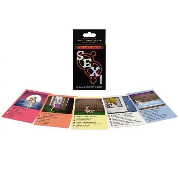 Adventurous SEX! card game | 50 cards | KHEPER GAMES