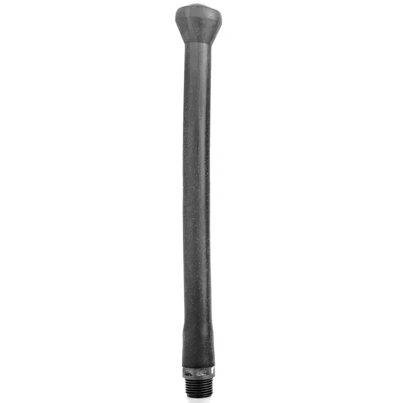 ALL BLACK - SISTEMA TAPPO DOCCIA ANALE IN SILICONE 27 CM