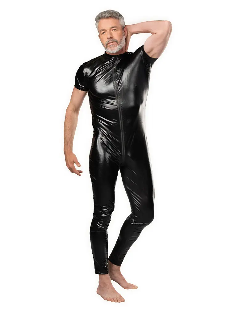 AMORABLE - WETLOOK MEN OVERALL