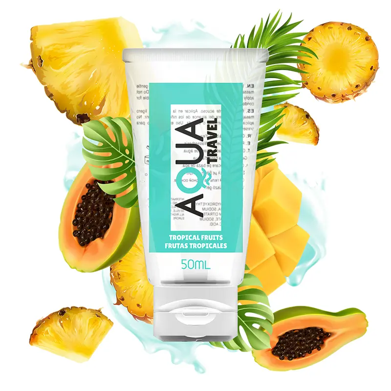 AQUA TRAVEL LUBRIFICANTE A BASE ACQUA FRUTTI TROPICALI - 50 ML