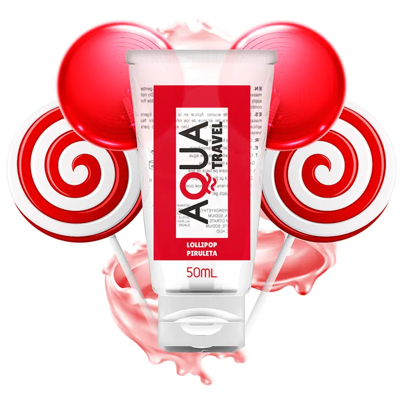 AQUA TRAVEL LUBRIFICANTE A BASE ACQUOSA GUSTO LOLLIPOP - 50 ML