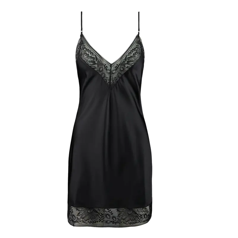 AUBADE - MIDNIGHT WHISPEAR BABYDOLL IN SETA