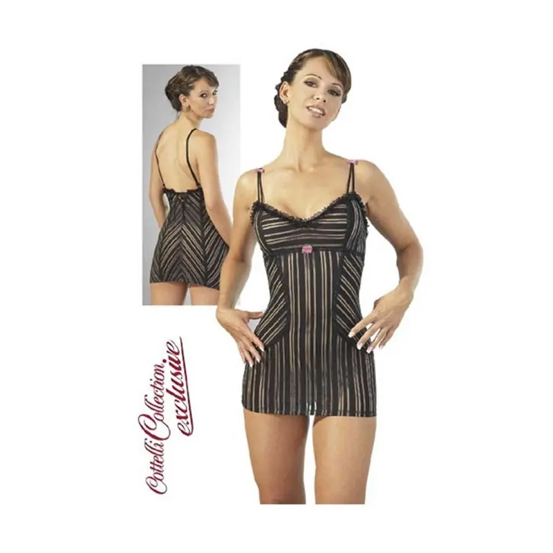 Babydoll Cottelli a righe