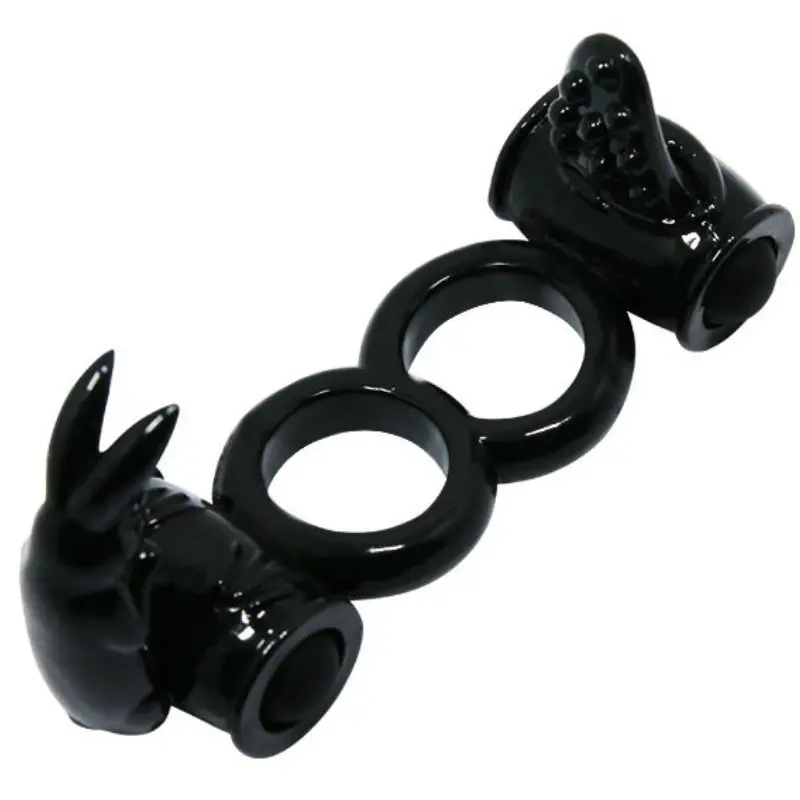 BAILE - SWEET RING DOUBLE RING WITH DOUBLE RABBIT
