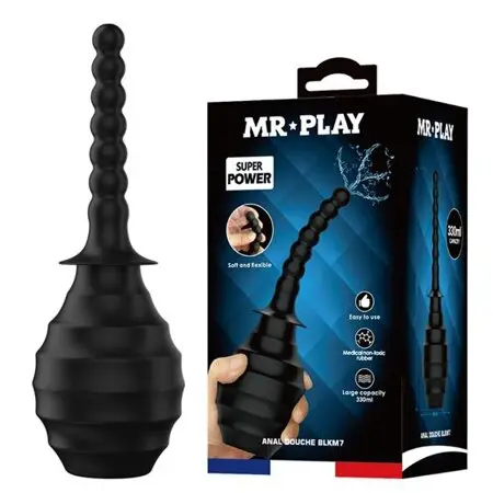 Beaded Anal Douche Enema Cleaner