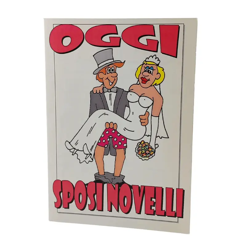 Biglietto auguri sposi SessoPerGioco