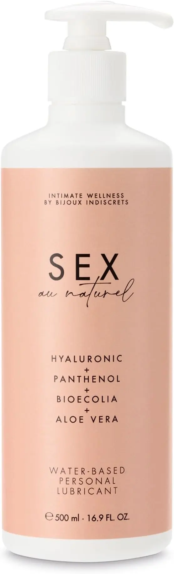 BIJOUX INDISCRETS SEX AU NATUREL WATER-BASED LUBRICANT 500ML