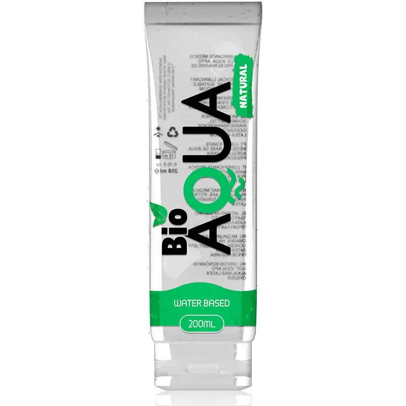 BIOAQUA LUBRIFICANTE INGREDIENTI NATURALI A BASE ACQUA 200 ML