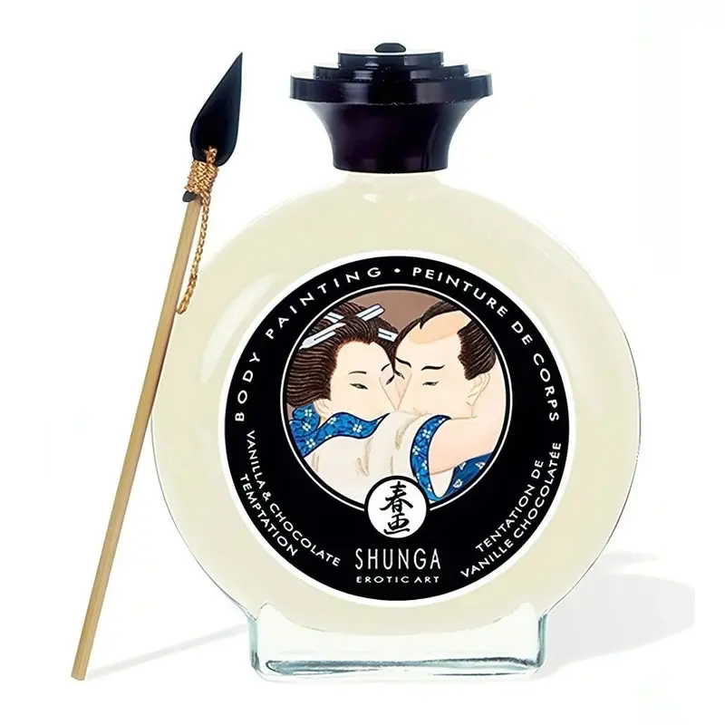 Body painting Shunga vaniglia e cioccolato