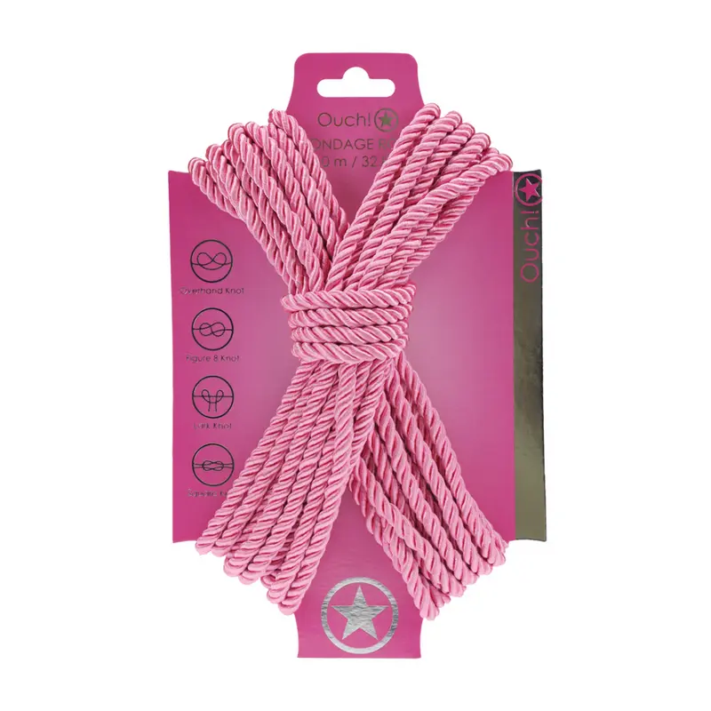 BONDAGE ROPE 10MT - PINK