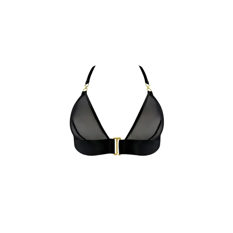 BORDELLE - REGGISENO ZENNA TRIANGOLO NERO
