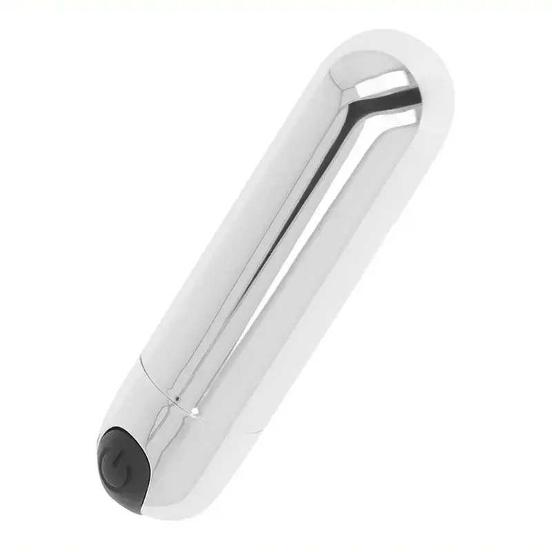 Bullet Ultra Potente 10 modalità di vibrazione Argentato