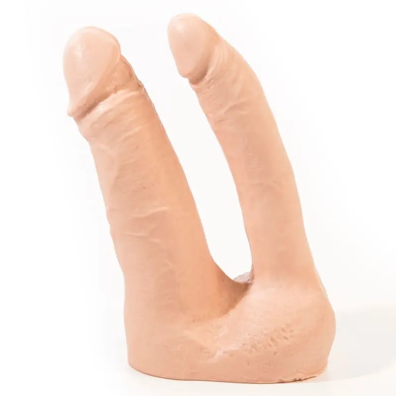 CAMERA ROSA ARTHUS DOPPIO DILDO REALISTICO CARNE 17CM / 15,5CM