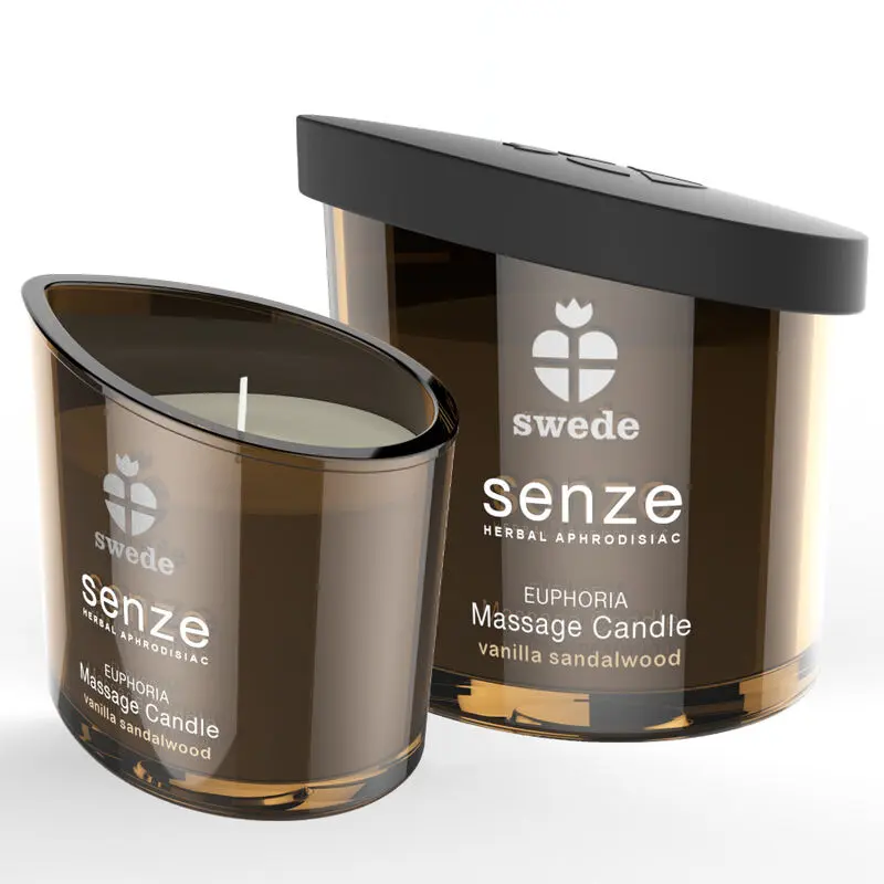 CANDELA DA MASSAGGIO SWEEDE SENZE EUPHORIA - VANIGLIA, LEGNO DI SANDALO