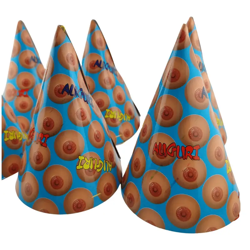 Cappellini di carta tema tits