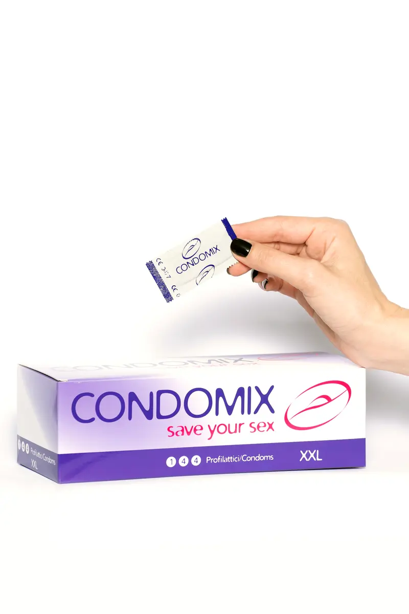 CONDOMIX XXL - 144 NATURAL LATEX CONDOMS