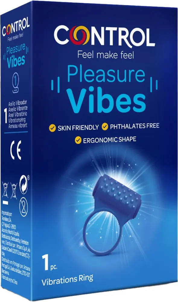 Control Pleasure Vibes - anello vibrante