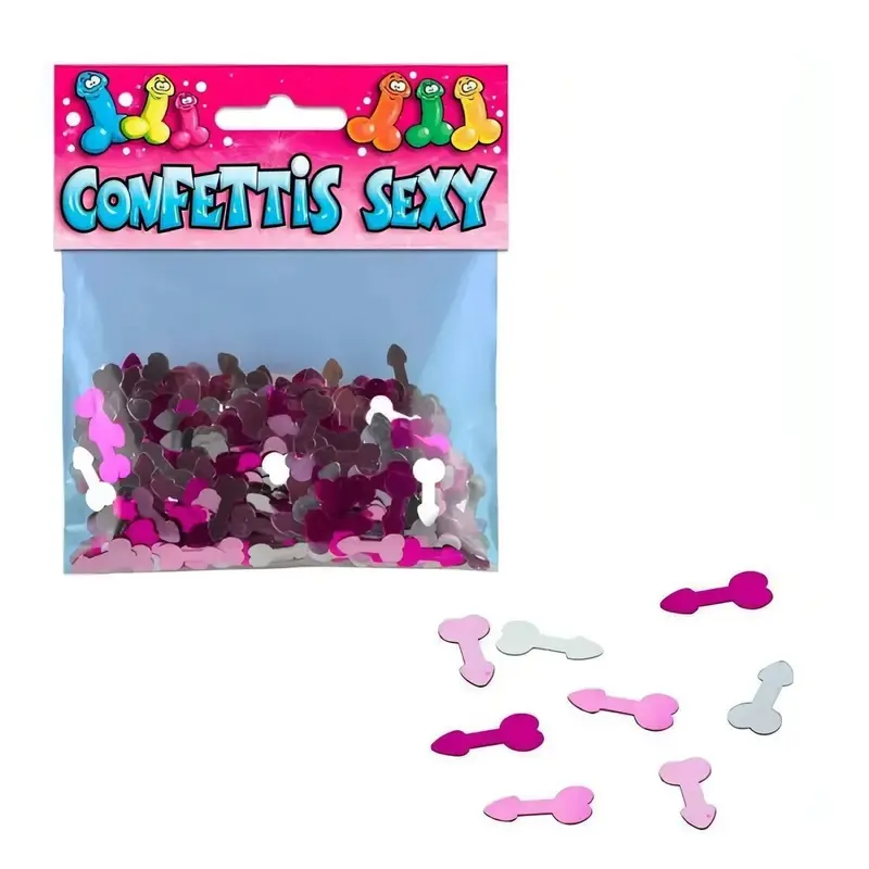 Coriandoli a forma fallica SessoPerGioco