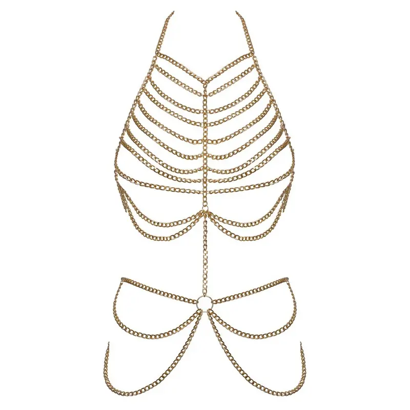 COTTELLI ACCESSORIES - BODY CHAIN GOLD