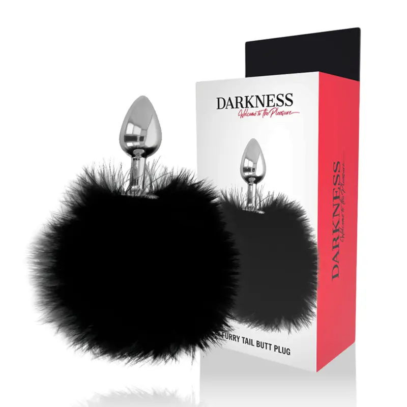 DARKNESS EXTRA FEEL BUNNY TAIL BUTTPLUG 7CM