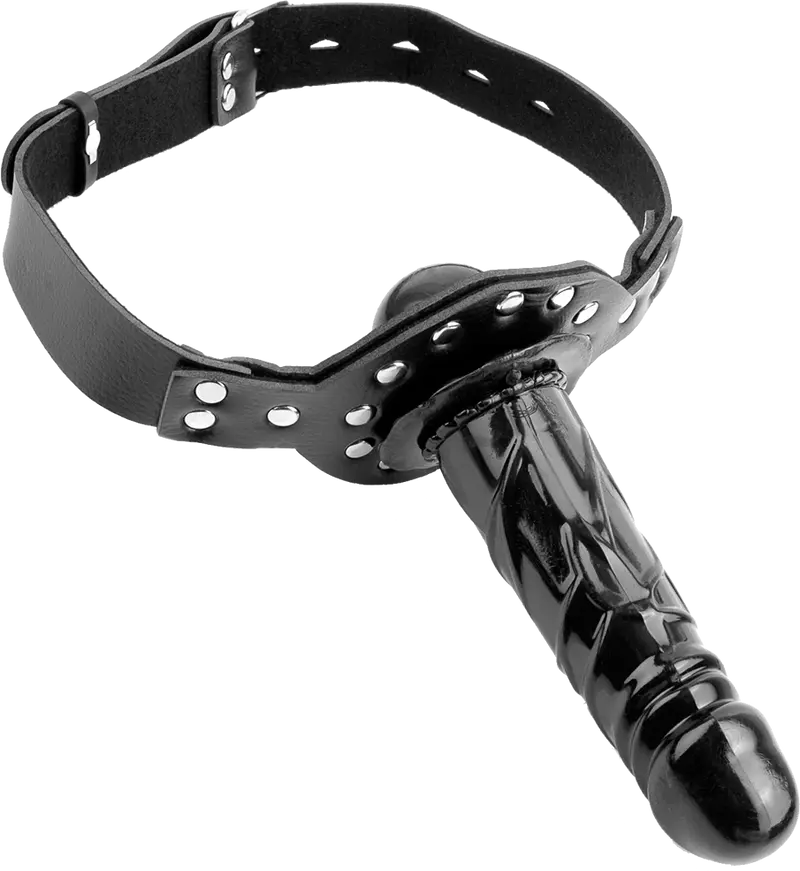 Delux Ball Gag with Dong