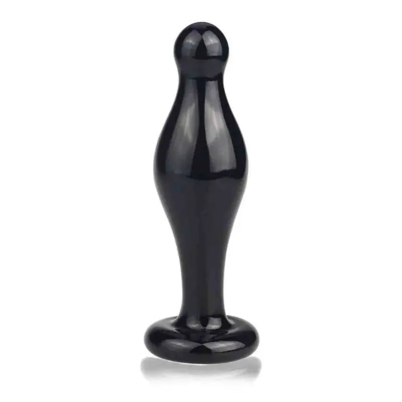 Dildo Anale in Vetro a Diametro Graduale