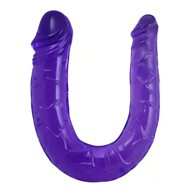 Dildo doppio Seven Creations in jelly
