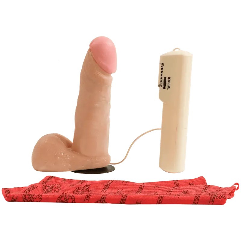 Doc Johnson The Rotating Realistic Cock 8 inch. Flesh