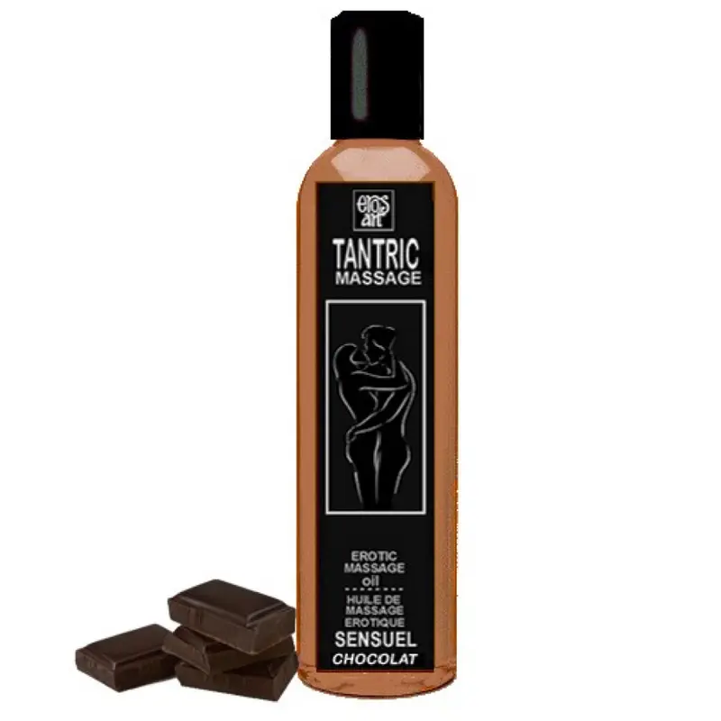 EROS-ART OLIO PER MASSAGGIO TANTRICO NATURALE E AFRODISIACO AL CIOCCOLATO 30ML