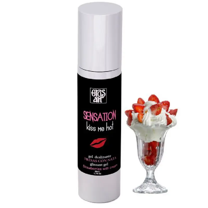 EROS SENSATION LUBRIFICANTE NATURALE FRAGOLE CON CREMA 50ML