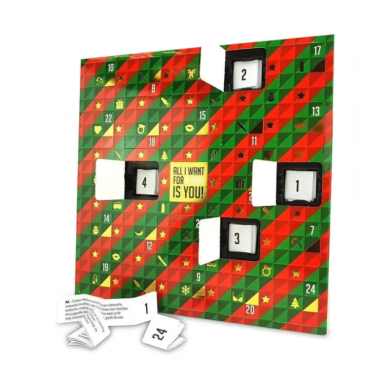 Erotic Advent Challenge Calendar Tease and Please