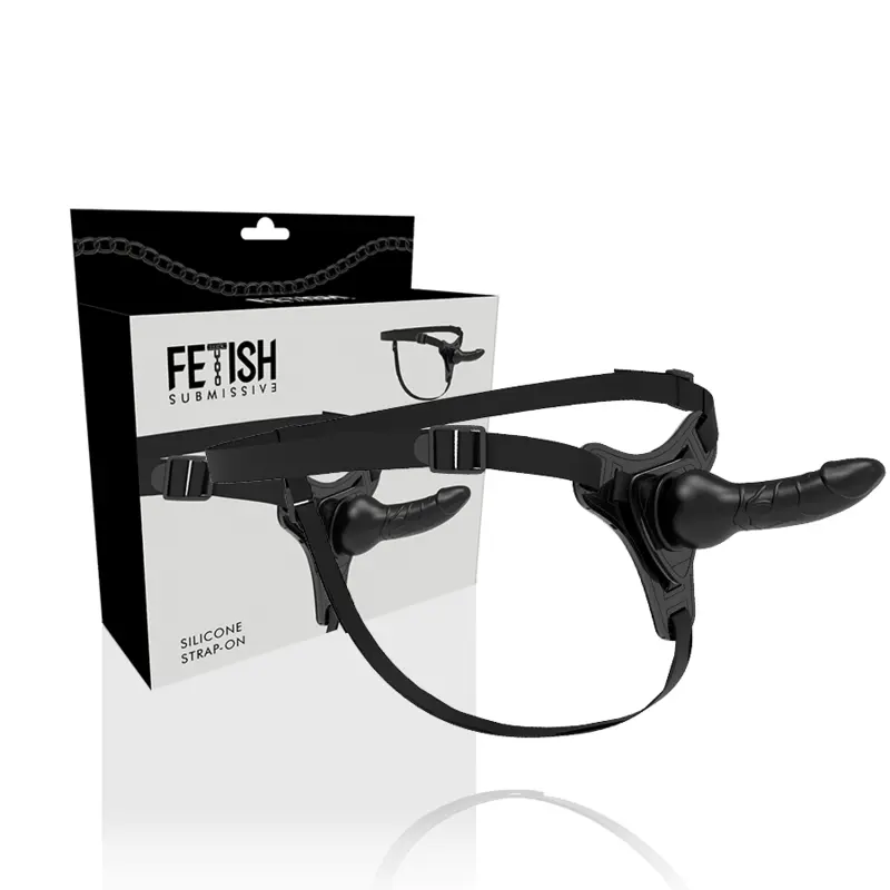 FETISH SUBMISSIVE ARN…S SILICONA NEGRO REALISTIC 16CM