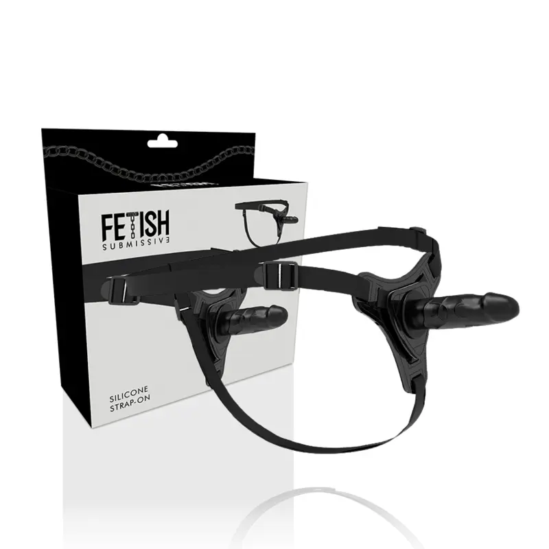 FETISH SUBMISSIVE FALLO IN SILICONE NERO REALISTICO 15 CM
