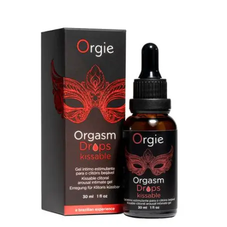 Gocce stimolante commestibile Orgasm Drops Kissable