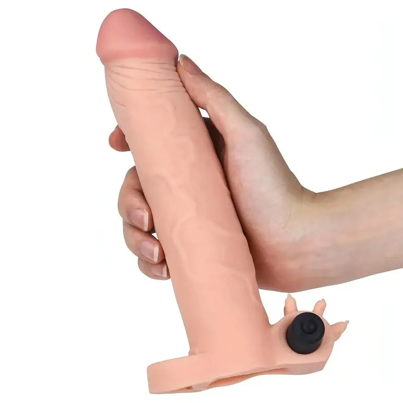 Guaina fallica Lovetoy con stimolatore clitorideo