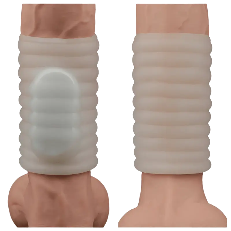 Guaina vibrante Lovetoy ad anelli concentrici