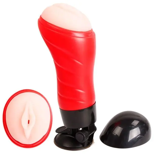 Hands-free vibrating vagina masturbator | 28.3 cm × 10 cm | CRAZY BULL
