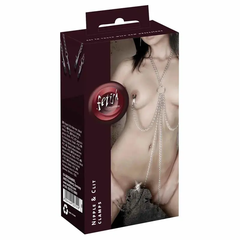 Harness with Clamps Fetish