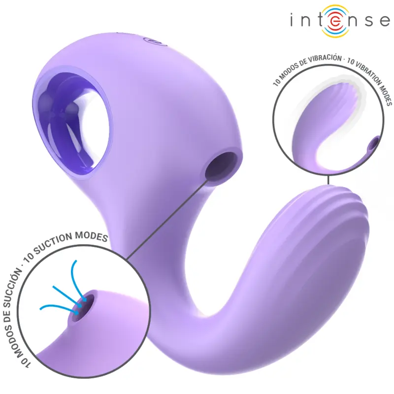 INTENSE - BAXTER VIBRATOR & STIMULATOR VIOLET