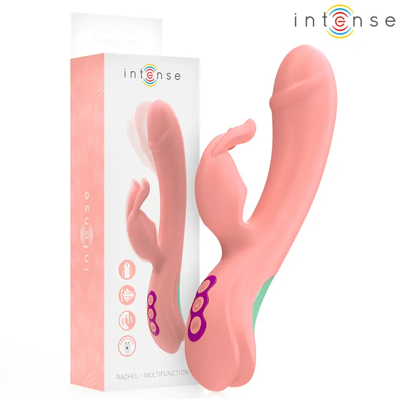 INTENSE - RACHEL RABBIT VIBRATOR 5 VIBRATIONS PINK