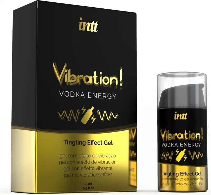 Intt Liquid Vibrator Vodka – Gel Lubrificante Stimolante Effetto Vibrazione