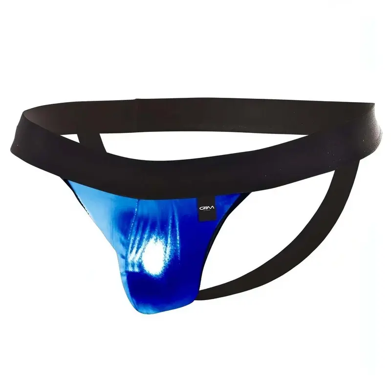 Jockstrap Cut4Men blu wet look