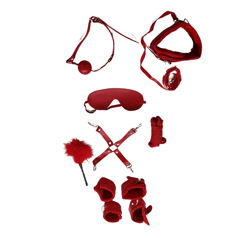 Kit bondage 11 pezzi Italian-Sexy