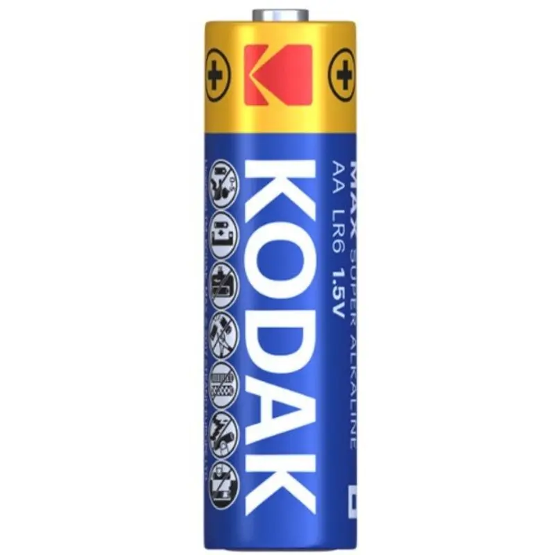 KODAK - BATTERIA ALCALINICA MAX AA LR6 CONFEZIONE*20 BATTERIE