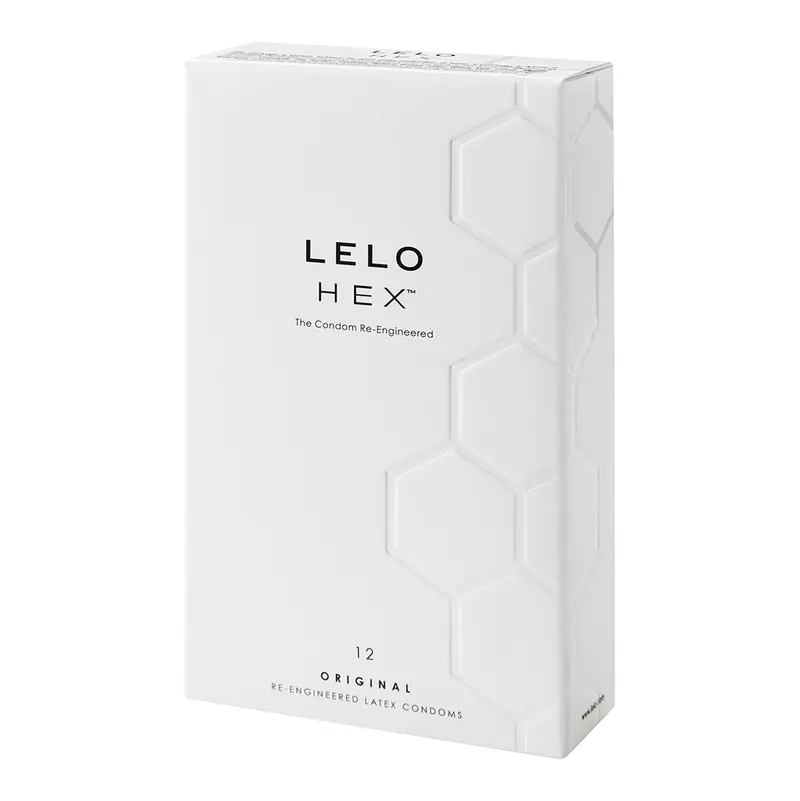 LELO - PRESERVATIVI IN LATTICE HEX 12